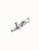 Nail Cross Shaped Charm (gold or silver)