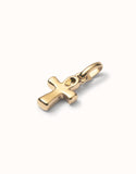 Cross Shaped Charm (gold or silver)