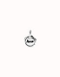 Charm with word Amor (Love) (gold or silver)
