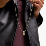 Charm with word Amor (Love) (gold or silver)