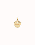 Charm with word Amor (Love) (gold or silver)