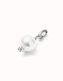 Charm with Pearl (gold or silver)