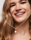Charm with Pearl (gold or silver)