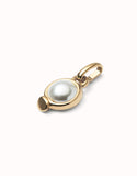 Charm with White Pearl (gold or silver)