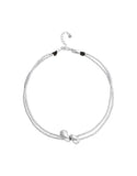 Axis Necklace, silver