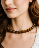 Palmera Beaded Quartz Necklace