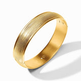 Cobblestone Hinge Bangle, gold