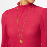 Elephant Pendant, gold
