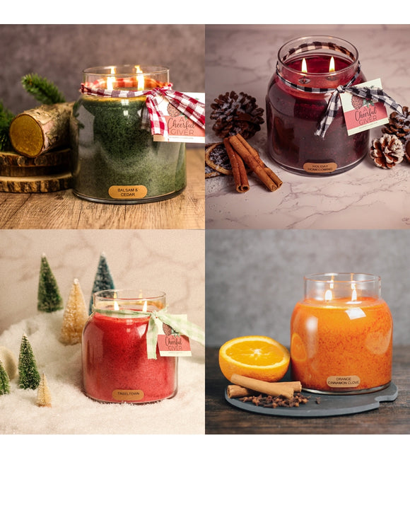 34oz Papa Holiday Candles