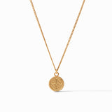 Fleur-de-Lis Solitaire Necklace