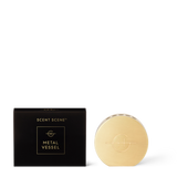 Scent Scene Metal Vessel - Gold Vessel in Black Box
