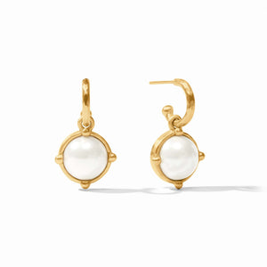 Honeybee Hoop & Charm Earrings