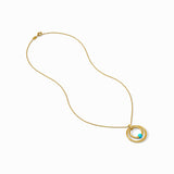 Hydra Pendant, Turquoise Blue