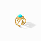 Hydra Ring-Turquoise Blue-OS
