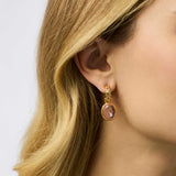 Jolie Hoop & Charm Earrings