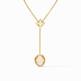 Jolie Lariat Necklace-Multi Stone-OS