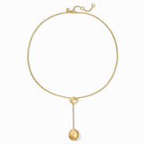 Jolie Lariat Necklace-Multi Stone-OS