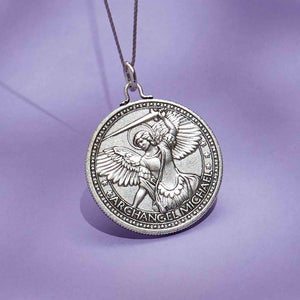 Mother Mary + Archangel Michael Protection Necklace