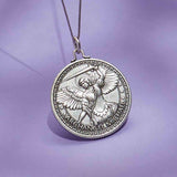 Mother Mary + Archangel Michael Protection Necklace