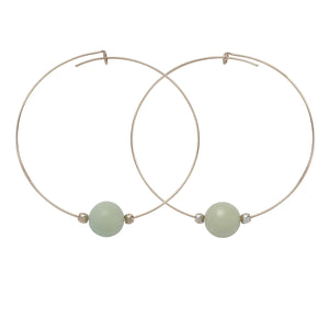 Crystal Ball Hoops (Assorted)