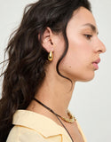 Corium Earrings, gold