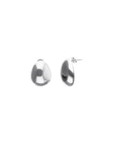 Big Nexia earrings, silver