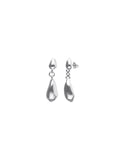 Axis earrings, silver