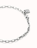 Bracelet with mid-sized links (silver or gold)