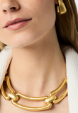 Sahara Collar Necklace, gold