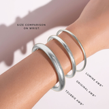 Silver Lumine All Weather Bangles® (Set of 6)