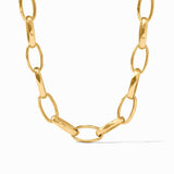 Solara Link Necklace, gold