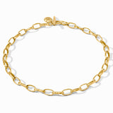 Solara Link Necklace, gold