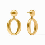 Solara Orbit Statement Earrings, gold