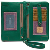 Teal Uptown Crossbody