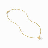 Wave Delicate Necklace, gold