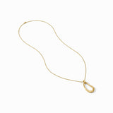 Wave Pendant, gold