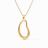 Wave Pendant, gold