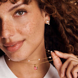 The Pink Stud Earrings