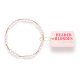 Scottie Bracelet in Gold with Pearl (6.75 Inch)