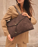 Lori Suedette Tote Bag