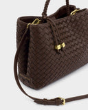 Nova Hand Woven Top Handle Bag