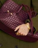 Nova Small Shoulder Tote, Cherry Mixed