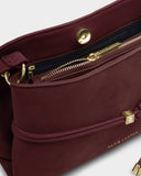 Lori Suedette Crossbody Bag