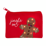 Light Up Christmas Pouch