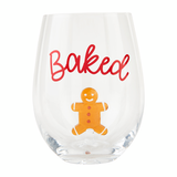 Holiday Icon Wine Glasses