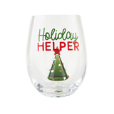 Holiday Icon Wine Glasses