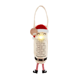 Holiday Light Up Xmas Wine Bags