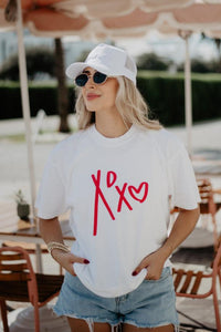 XOXO Heart Graphic Tees