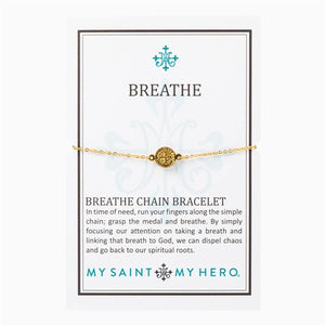 Breathe Chain Bracelet, gold
