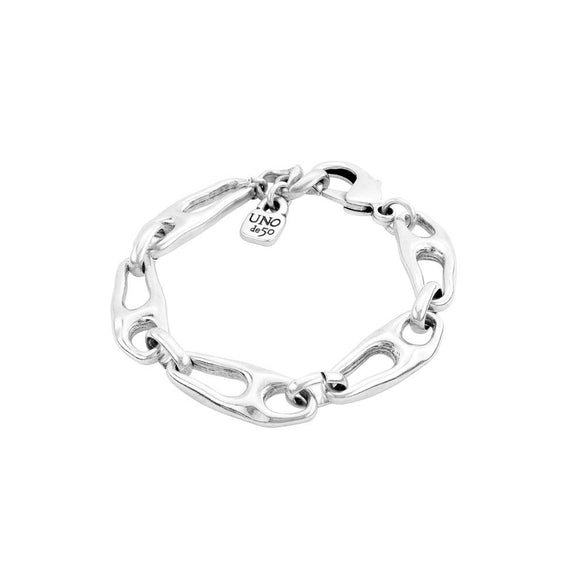 Connected bracelet, silver